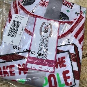 Brand new Justice two piece pajama set.